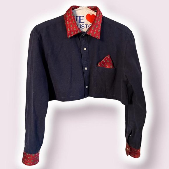 Christmas upcycled shirt!